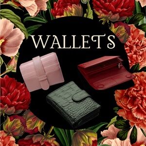 Wallets, cardholders, and key pouches!